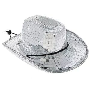 Disco cowgirl hat